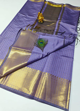 Party wear semi Kanchivaram  silk Sarees