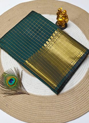 Party wear semi Kanchivaram  silk Sarees