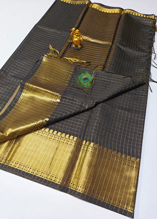 Party wear semi Kanchivaram  silk Sarees