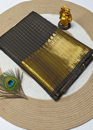 Party wear semi Kanchivaram  silk Sarees