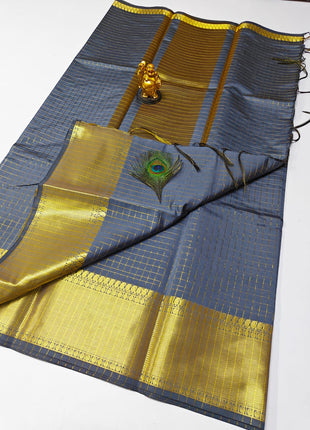 Party wear semi Kanchivaram  silk Sarees