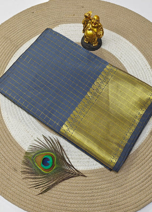 Party wear semi Kanchivaram  silk Sarees