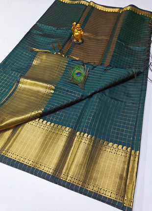 Party wear semi Kanchivaram  silk Sarees