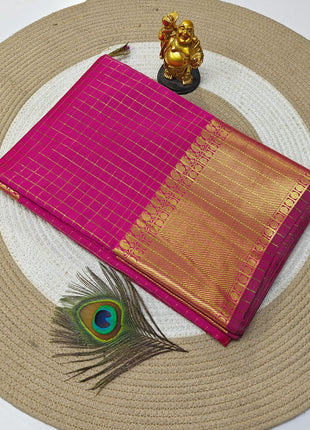 Party wear semi Kanchivaram  silk Sarees