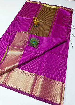 Party wear semi Kanchivaram  silk Sarees