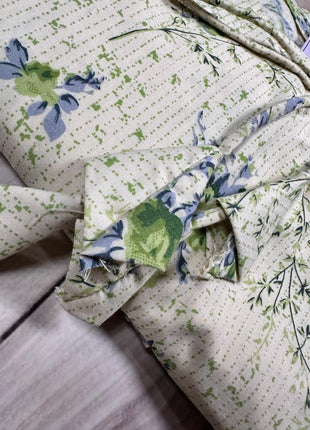 Light Pastel Green With Blue & Green - LTC26