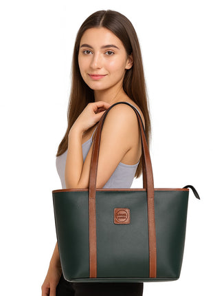 Luna Threads Luxe Everyday Leather Tote - LTB06